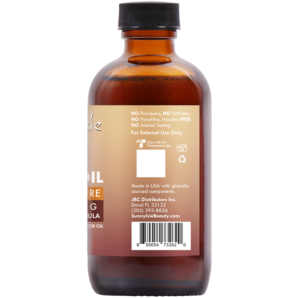 Sunny Isle Anti-Thinning Batana Oil Infused with Jamaican Black Castor Oil 4oz