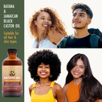 Sunny Isle Anti-Thinning Batana Oil Infused with Jamaican Black Castor Oil 4oz