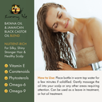 Sunny Isle Anti-Thinning Batana Oil Infused with Jamaican Black Castor Oil 4oz