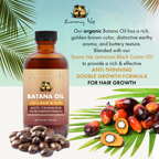 Sunny Isle Anti-Thinning Batana Oil Infused with Jamaican Black Castor Oil 4oz