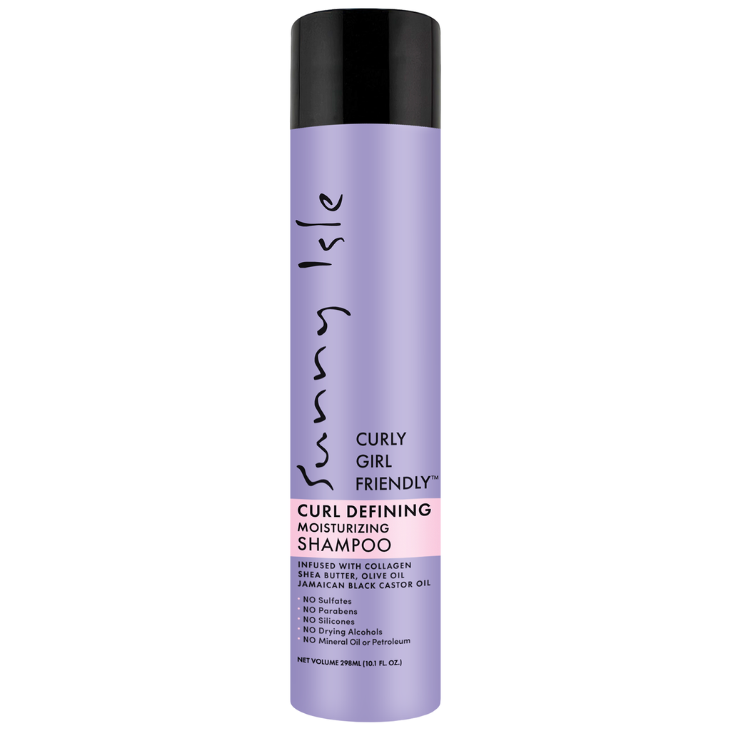 Sunny Isle Curly Girl Friendly Curl Defining Moisturizing Shampoo 10.1oz