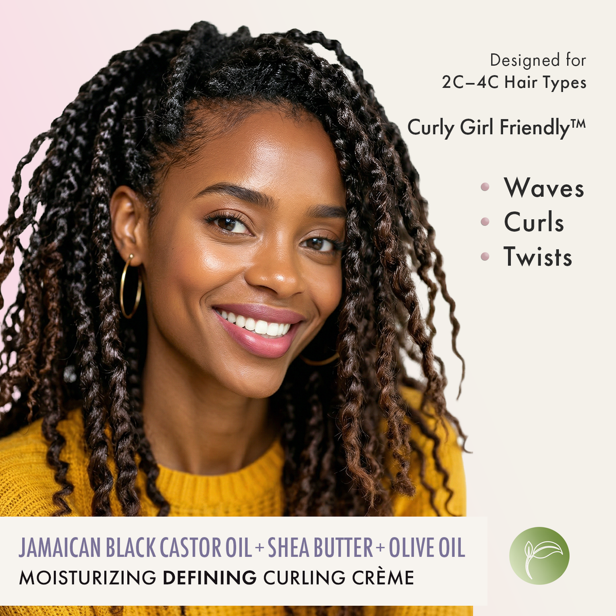Sunny Isle Curly Girl Friendly Moisturizing Defining Curling Crème 16oz