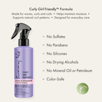 Sunny Isle Curly Girl Friendly Leave-In Detangler Conditioner 8oz
