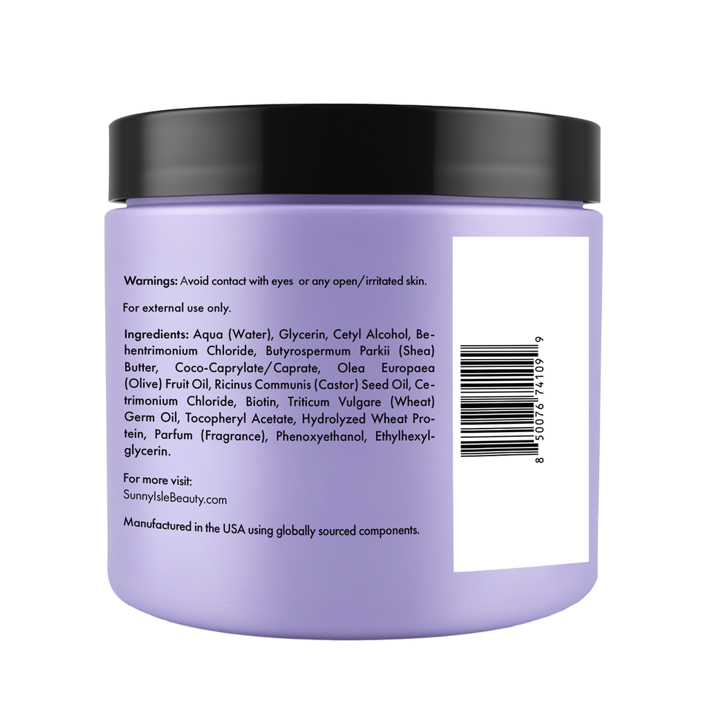 Sunny Isle Curly Girl Friendly Intensive Repair Masque 16oz