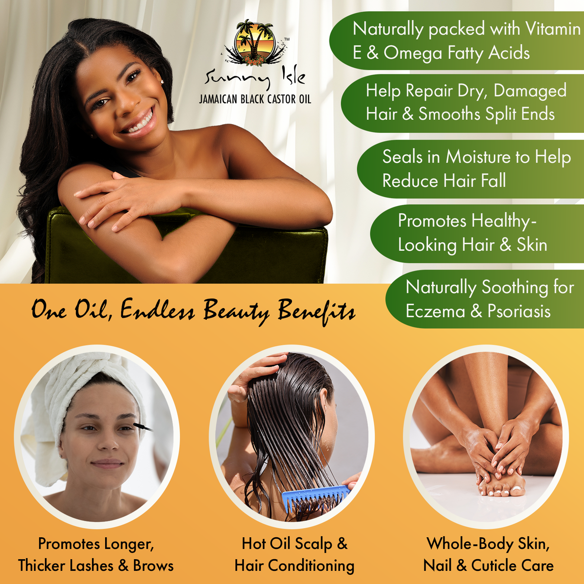 Sunny Isle Extra Dark Jamaican Black Castor Oil