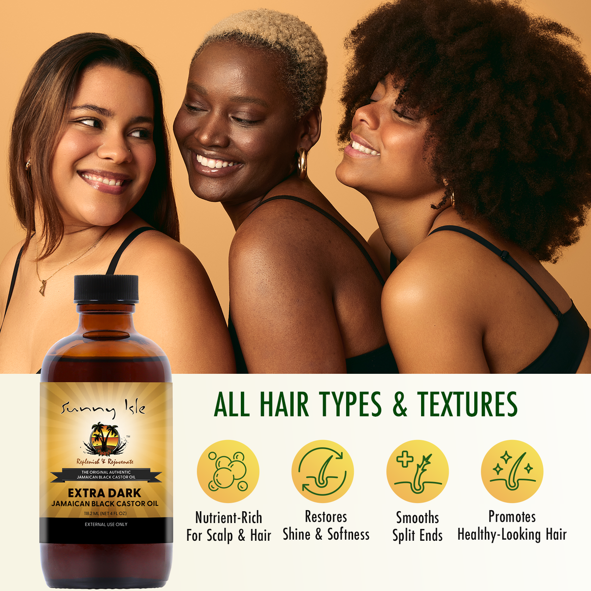 Sunny Isle Extra Dark Jamaican Black Castor Oil