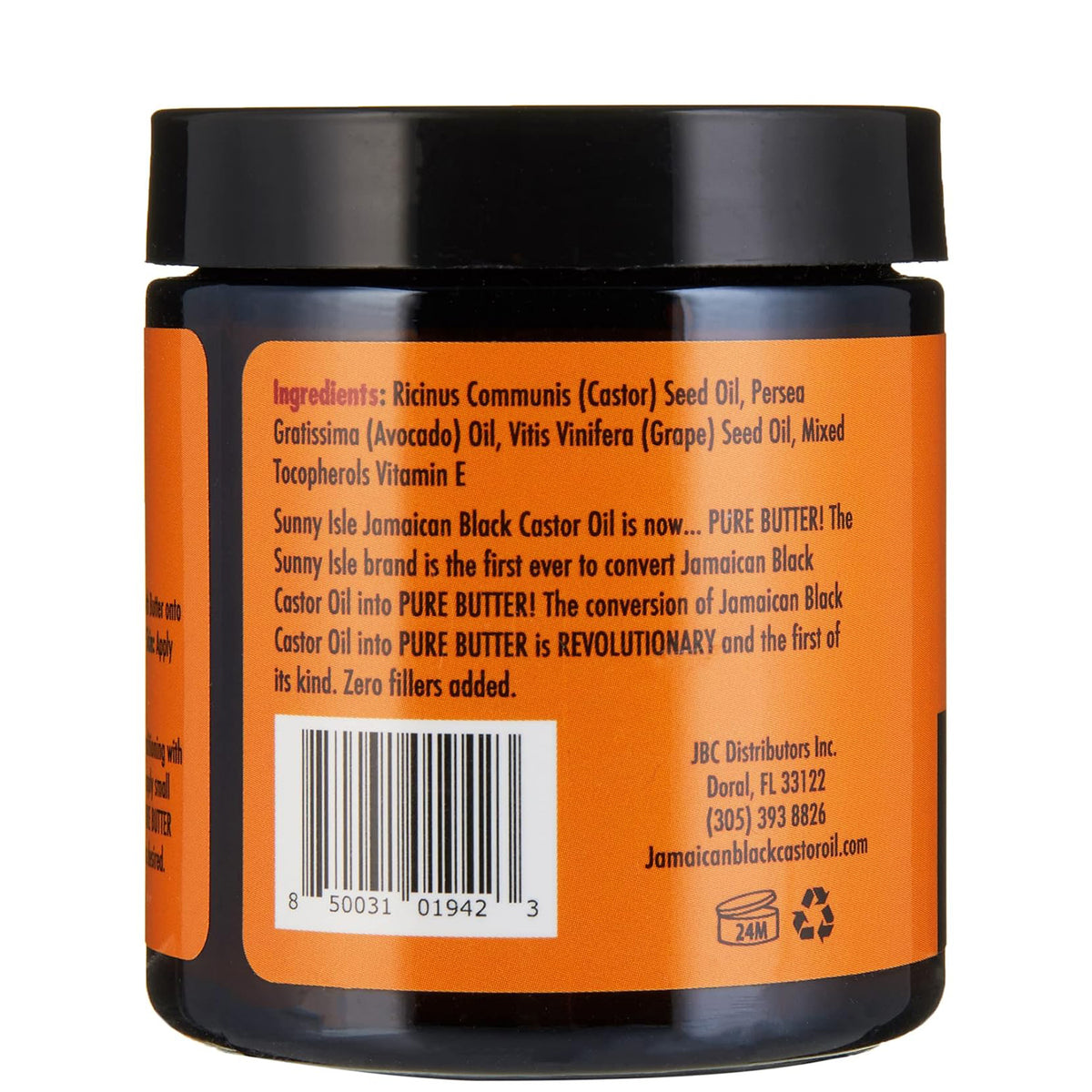 Sunny Isle Jamaican Black Castor Oil Root Repair Growth Butter 4oz