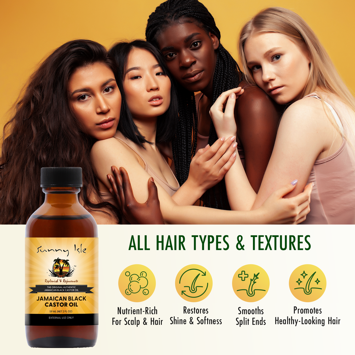 Sunny Isle Jamaican Black Castor Oil