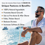 Sunny Isle Jamaican Black Castor Oil Beard Oil