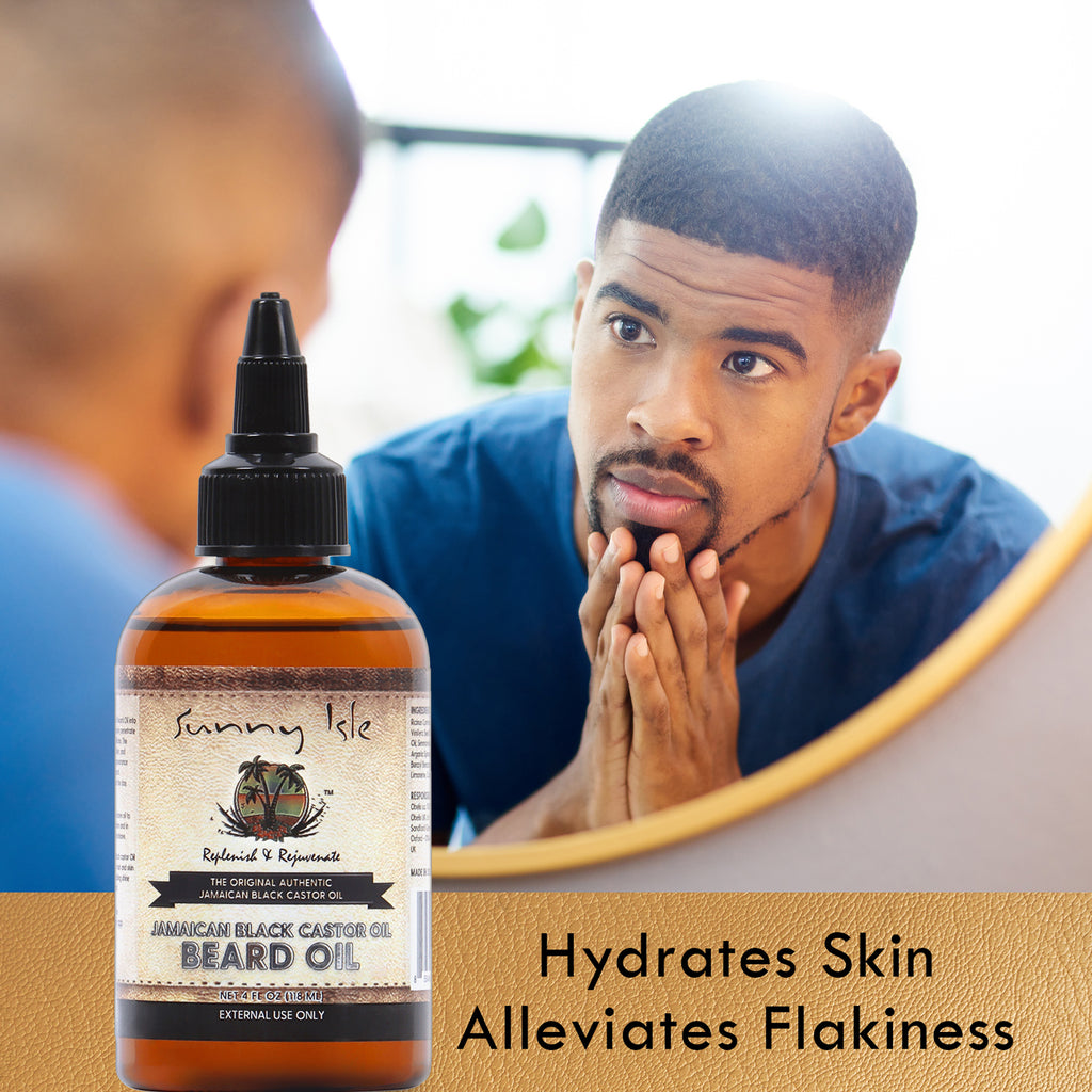 Sunny Isle Jamaican Black Castor Oil Beard Oil