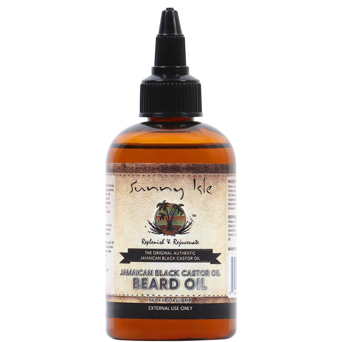 Sunny Isle Jamaican Black Castor Oil Beard Oil