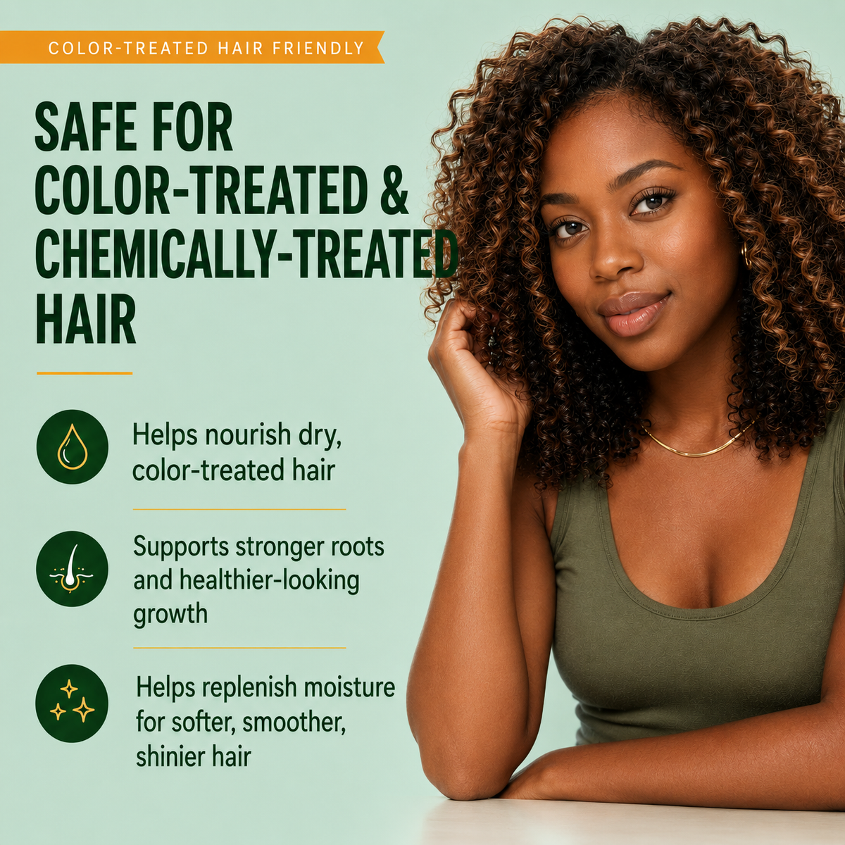 Sunny Isle Rosemary Mint Hair & Strong Roots Oil 4oz