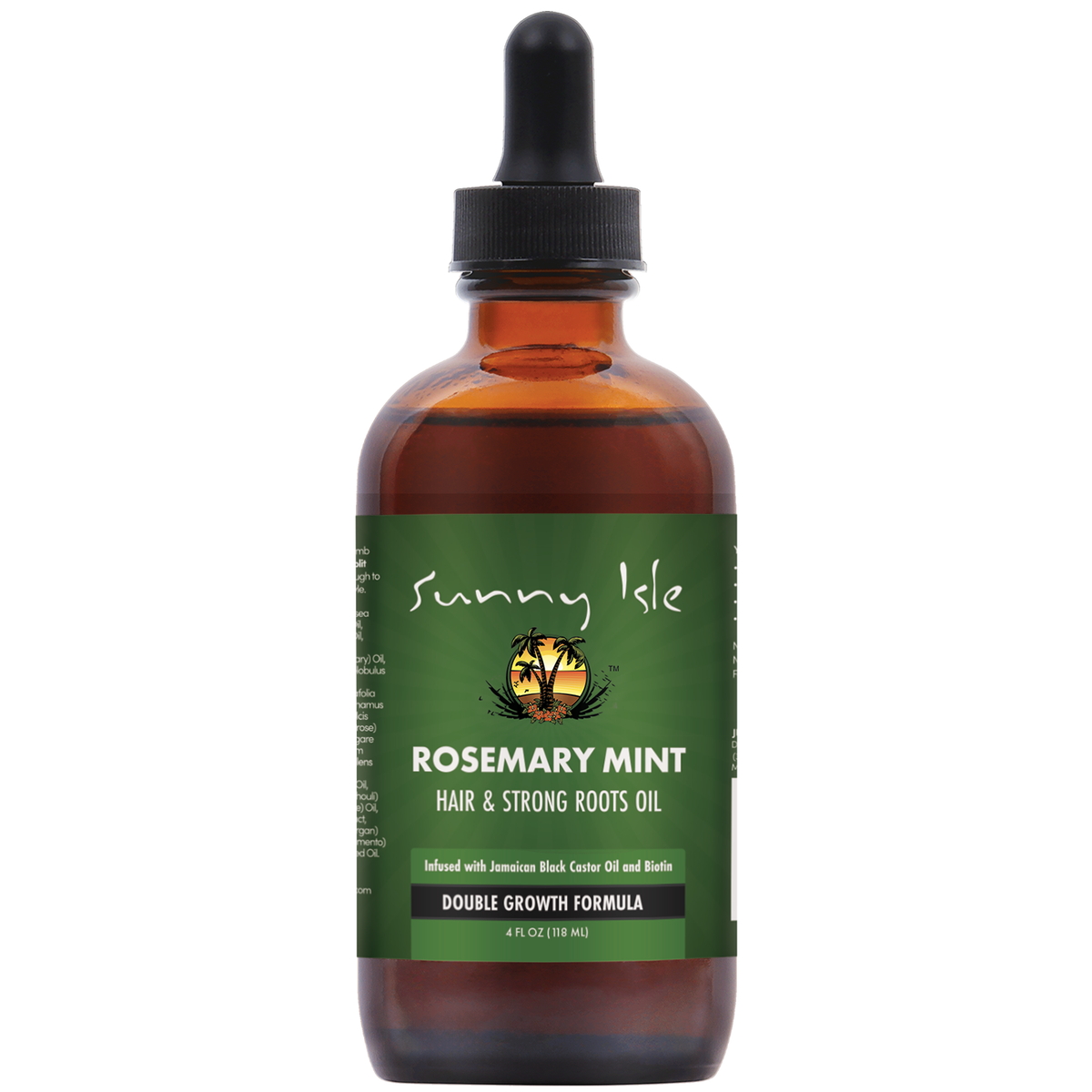 Sunny Isle Rosemary Mint Hair & Strong Roots Oil 4oz