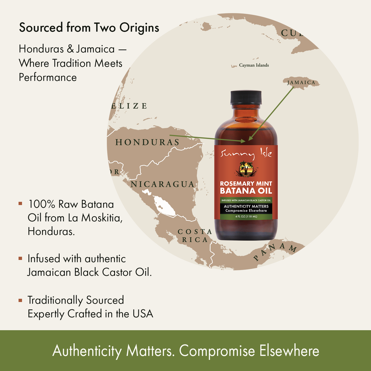 Sunny Isle Rosemary Mint & Batana Oil 4oz