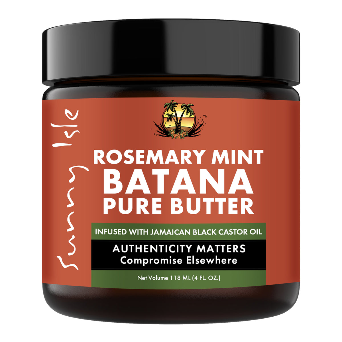 Sunny Isle Rosemary Mint & Batana Pure Butter 4oz