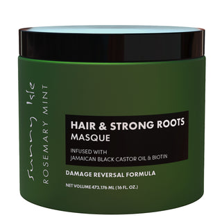 Rosemary Mint Hair & Strong Roots Masque 16oz