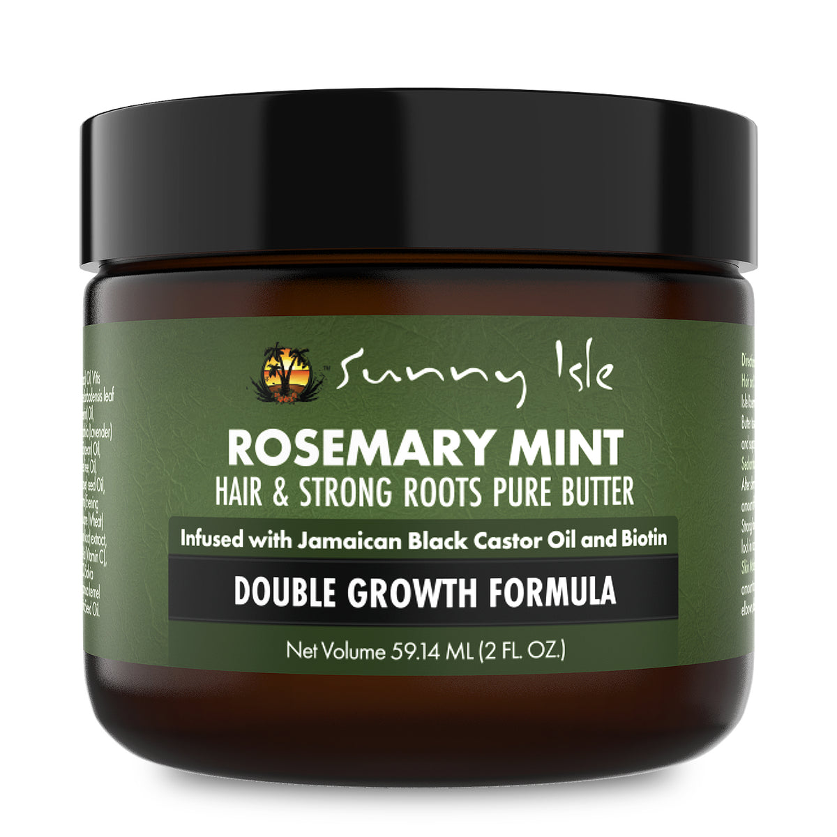 Sunny Isle Rosemary Mint Hair & Strong Roots Pure Butter