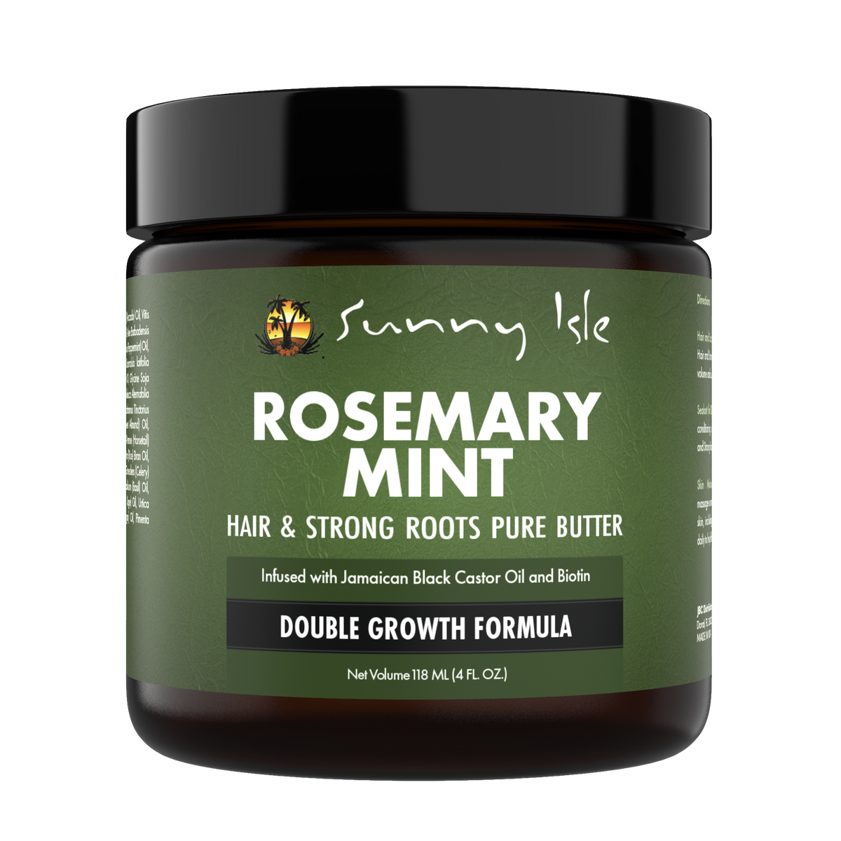 Sunny Isle Rosemary Mint Hair & Strong Roots Pure Butter