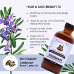 Sunny Isle Rosemary Jamaican Black Castor Oil